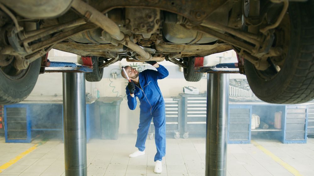 Under-car inspection
