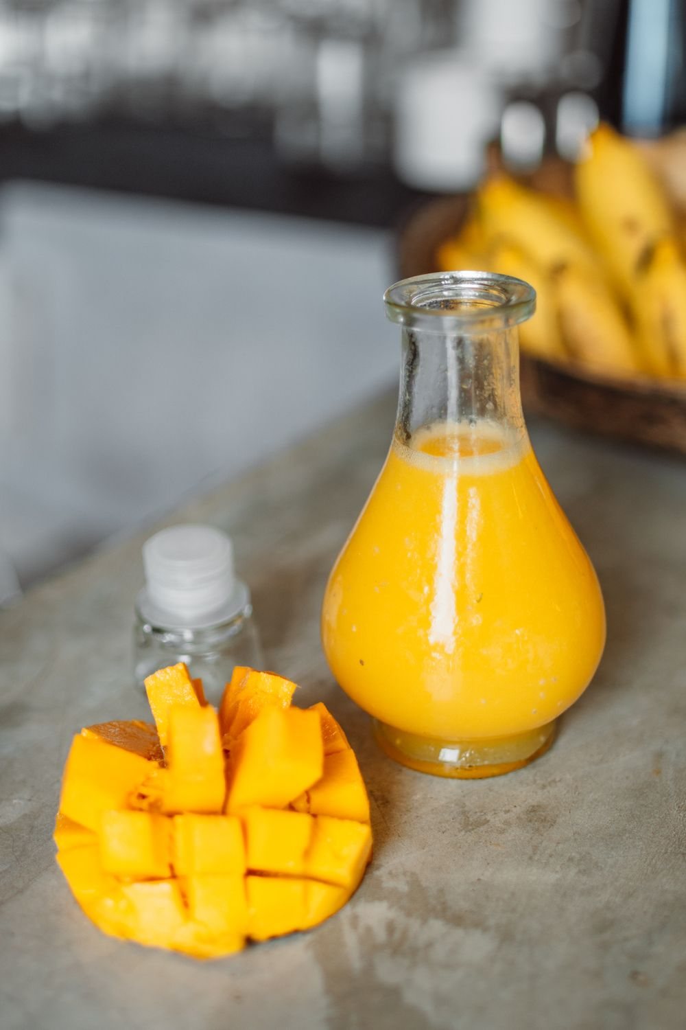 Fresh mango juice