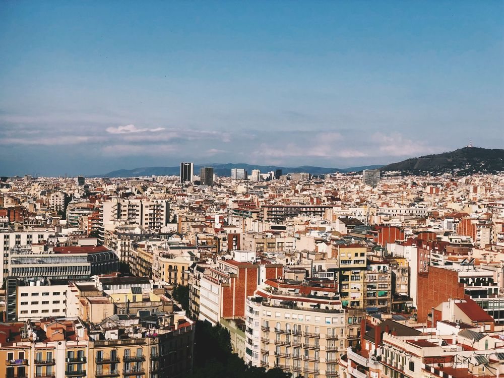 Barcelona rooftops