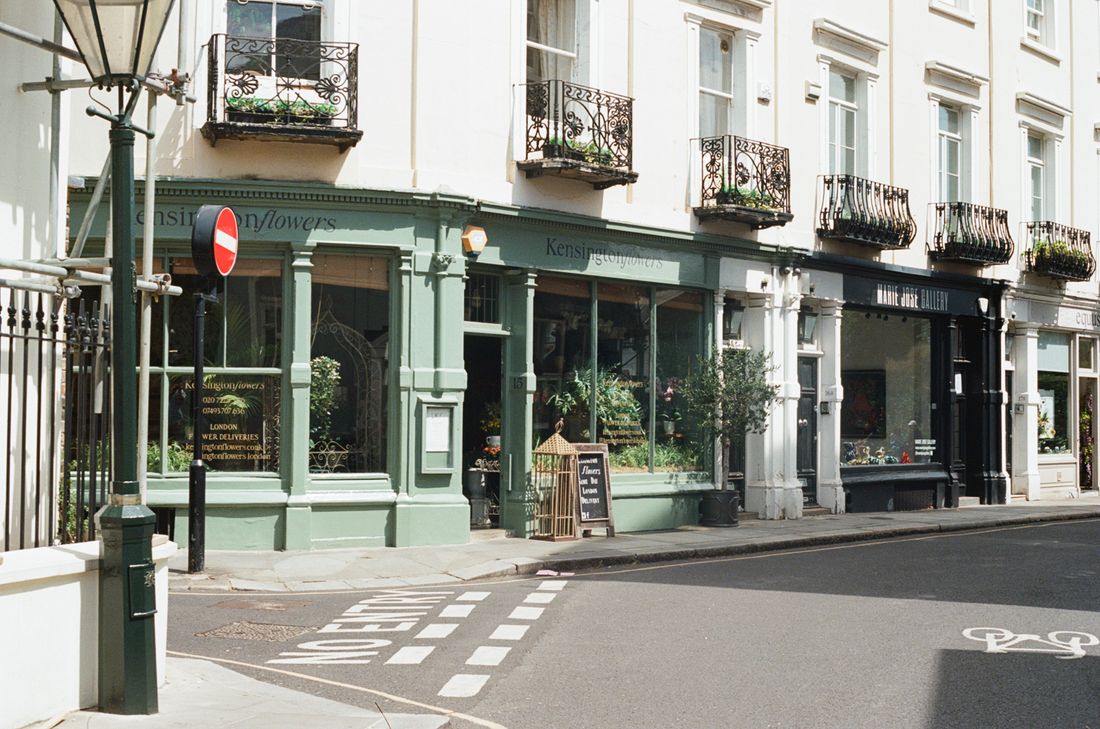 Marylebone street corner